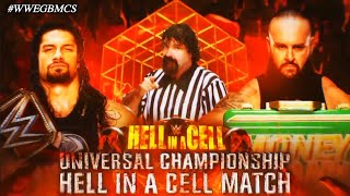 Wwe Hell In A Cell 2018 - Official And Full Match Card Hd Vintage