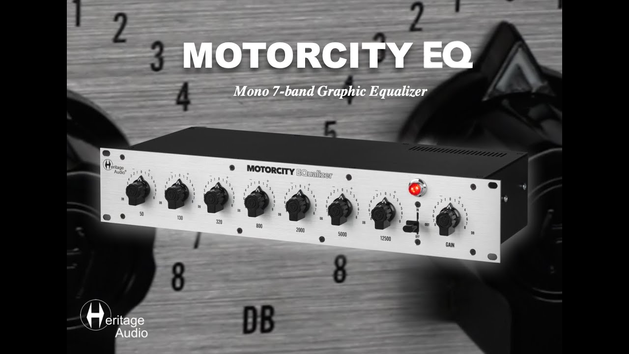 Heritage Audio Motorcity EQ Connections & Features YouTube
