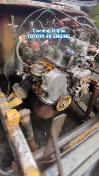 toyota-4k-engine-oilpan-cleaning-music-calmdown-love-amor-engine