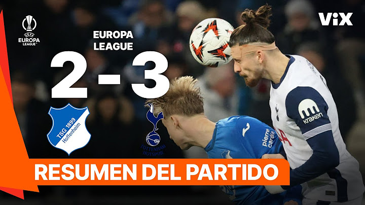 TSG Hoffenheim 2-3 Tottenham Hotspur - Game Highlights | EUROPA LEAGUE | ViX