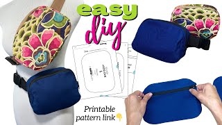 Sew Like A Pro Lulu Lemon Belt Bag Tutorial