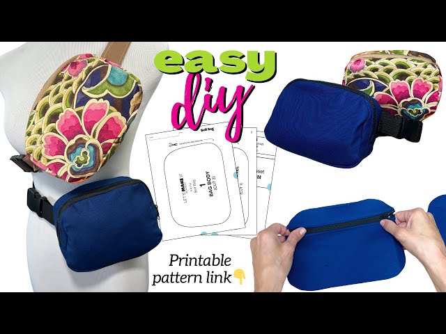 SEW LIKE A PRO: LULU LEMON BELT BAG TUTORIAL - YouTube sew-like-a-pro-lulu-lemon-belt-bag-tutorial-youtube