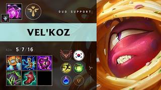 Vel'Koz Support vs Taric - KR Grandmaster Patch 26.16