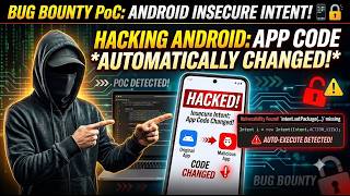 Insecure Android Intent leading to Passcode bypass 🧑‍💻| Bug Bounty PoC video 💰🤑| CyberSnow
