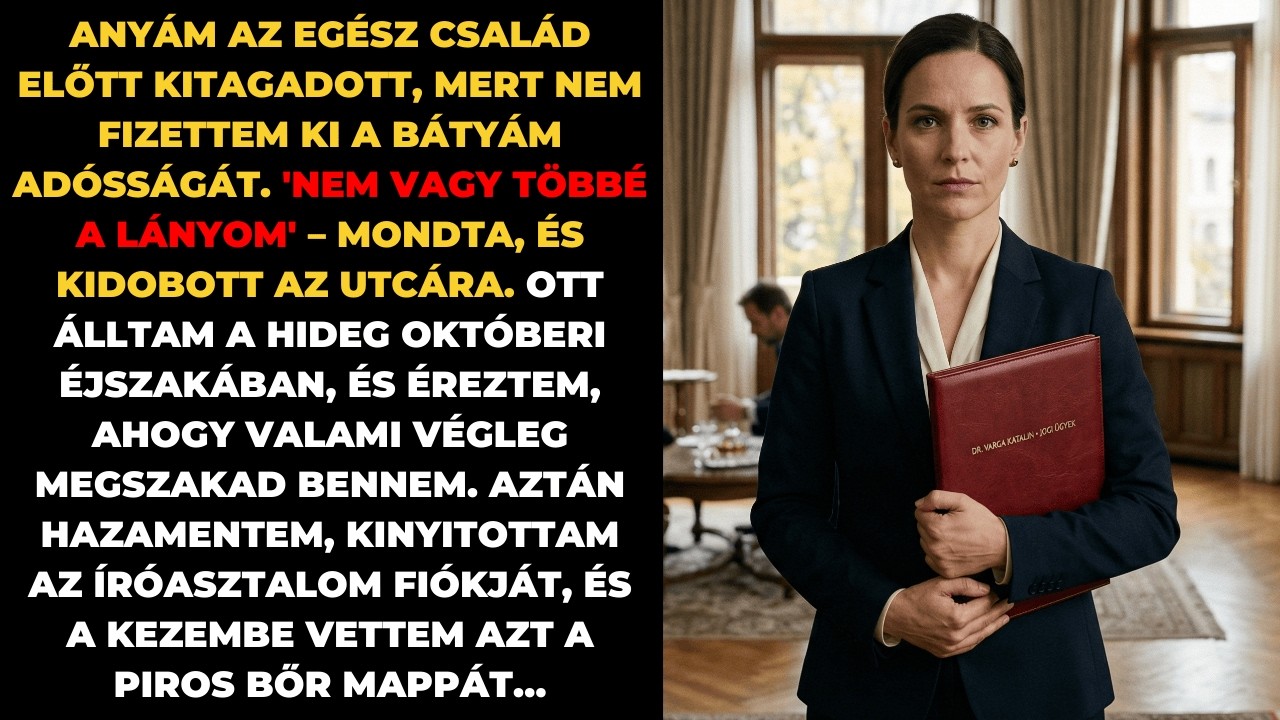 „Nem vagy a lányunk többé” – mondta anyám. Másnap a cégem elárverezte a házukat