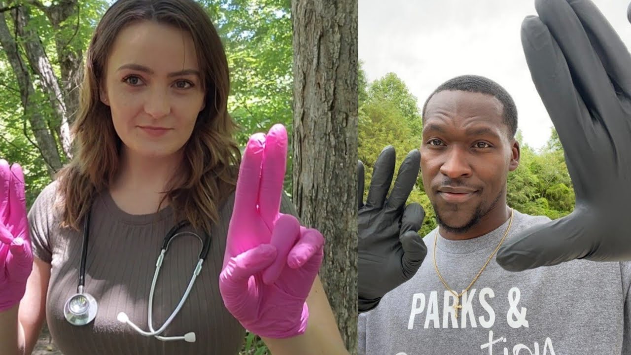 ASMR 1 Minute Cranial Nerve Exam Featuring @The Kernes' ASMR