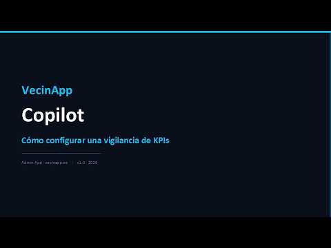 Cómo configurar una vigilancia de KPIs con Copilot