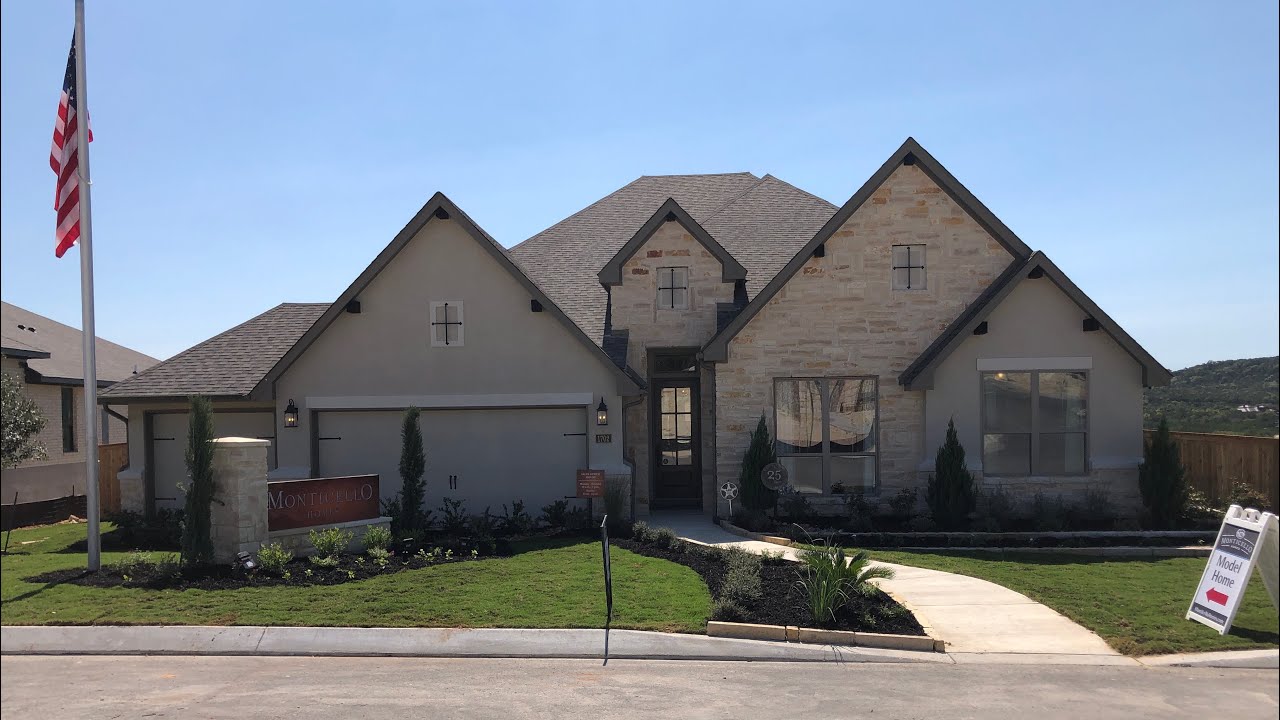 Monticello Home Tour, New Construction, Kinder Ranch Community, San
