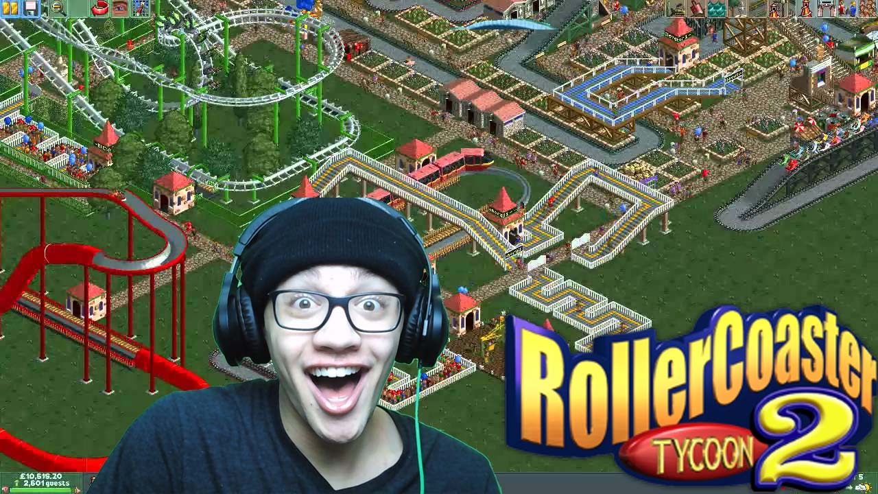 THE MOST AMAZING THING OF ALL TIME - Roller Coaster Tycoon 2 - YouTube