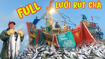 FULL 5 Ngày Đêm Trải Nghiệm Nghề LƯỚI RÚT CHONG CHÀ_Cá Múc Lên Chỉ Tính Bằng Tấn