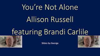 Allison Russell Youre Not Alone KARAOKE
Sailing 1:18
Links to files containing a list of all videos posted to this channel can be found on all the tabs of this channels homepage. The links are displayed below the banner . There are two lists, one alphabetized by song title, the other alphabetized by artist. Clicking on the Dinosaur Karaoke badge (the plush toy stegosaurus in the circle) will take you to the homepage
Please enjoy my rudimentary karaoke.
Most of the music is old hence the name dinosaur karaoke
I started making home made karaoke to pass time with my late mother. I started putting them on-line when the pandemic hit hard and people my age were urged to stay at home.
There are some medleys (mash-ups?) of commercially available karaoke files
Some songs which never received much air time.
A few where Im not at all sure about the lyrics so I tried my best
Some instrumental songs to which I added lyrics Allison Russell Youre Not Alone KARAOKE