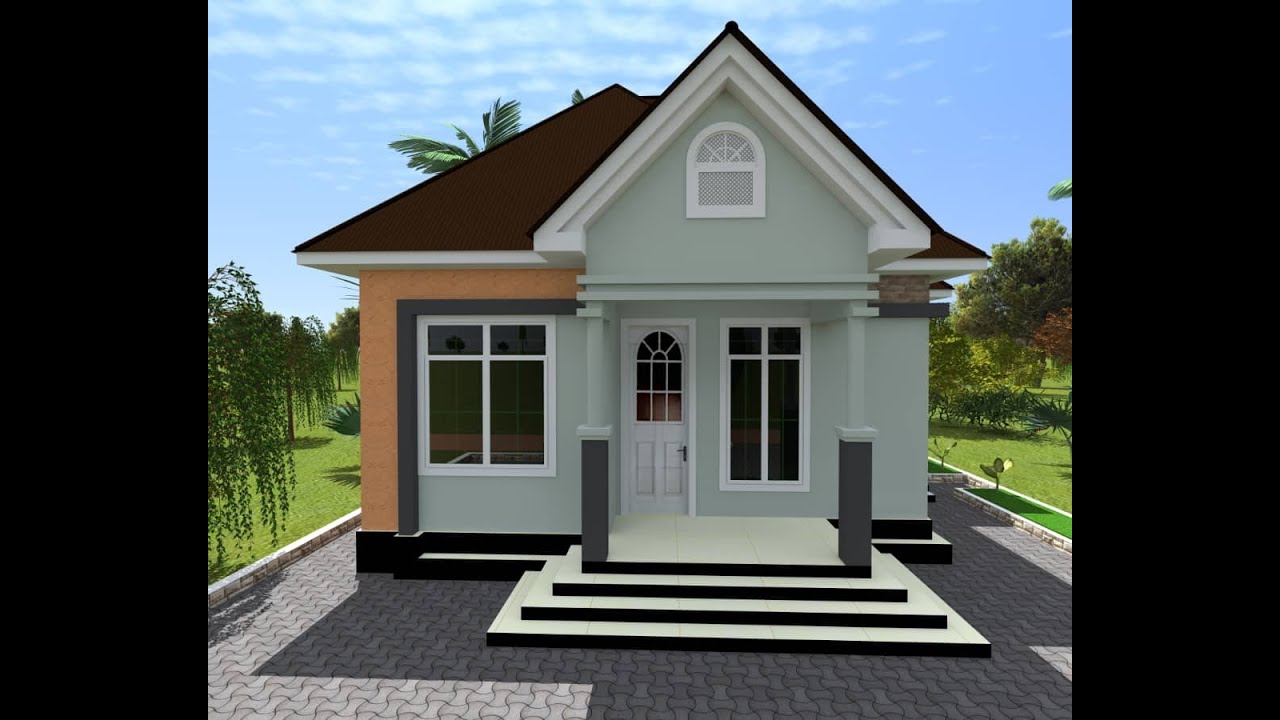 MJENZI WA NYUMBA. Ramani ya Nyumba ya Rooms 3 ya gharama nafuu sana