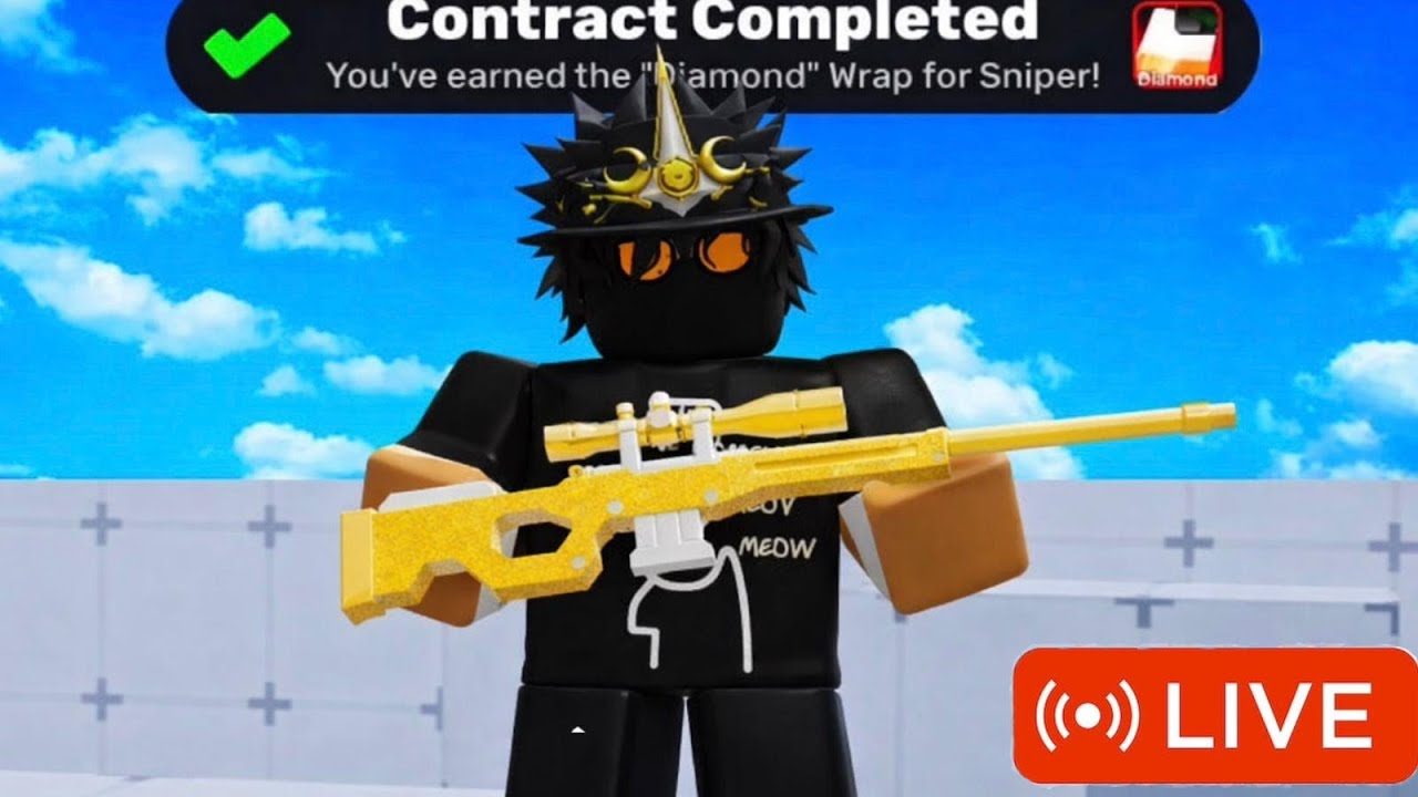 🔥Diamond Sniper Day 1 – Roblox Rivals LIVE! 🔥 - YouTube