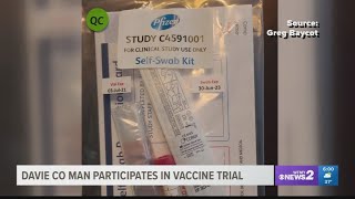 COVID-19 vaccine trial participant shares his experience