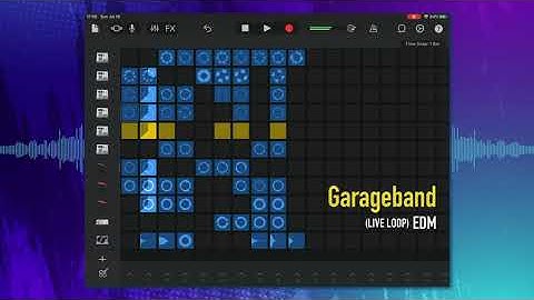 Garageband Live loops  EDM Demo