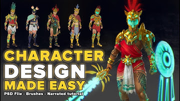 Character Design Made Easy - Concept Art Tutorial Trailer