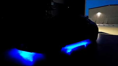 Nissan 350z with Oneuplighting Underglow-x