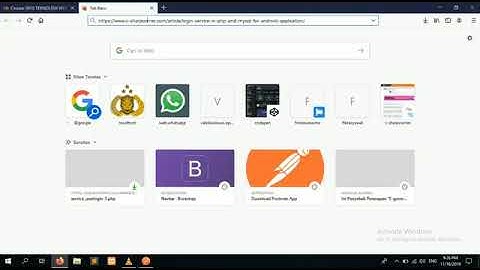 Tugas Pertemuan 10 E-learning (Pengujian Layanan Login PHP dan MySQL pada POSTMAN)