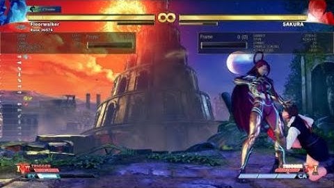 SFV CE - Seth corner to corner combo with V Trigger 2