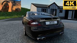 Mercedes-Benz CLS 55 AMG | BeamNG.drive | Realistic Cruising | Logitech G29 screenshot 3