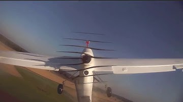 My Volantex Ranger 2000 - second flight with gimbal and autolanding