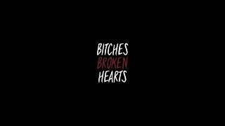 Video thumbnail of "Billie Eilish - bitches broken hearts | Lyric Video"