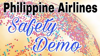 Phillipine Airlines Safety Demonstration