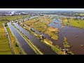 Kinderdijk Windmills in 4 seasons. Unesco World Heritage. Dutch Mills