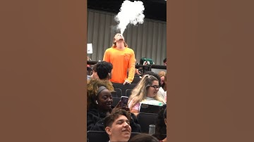 Vaping in COLLEGE LECTURE Prank! 💀@JimmyRowe