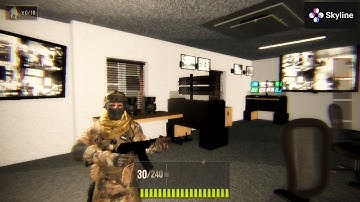 Nintendo Switch Emulator Android - Counter Delta: The Bullet Rain Ingame (Skyline Edge v61)