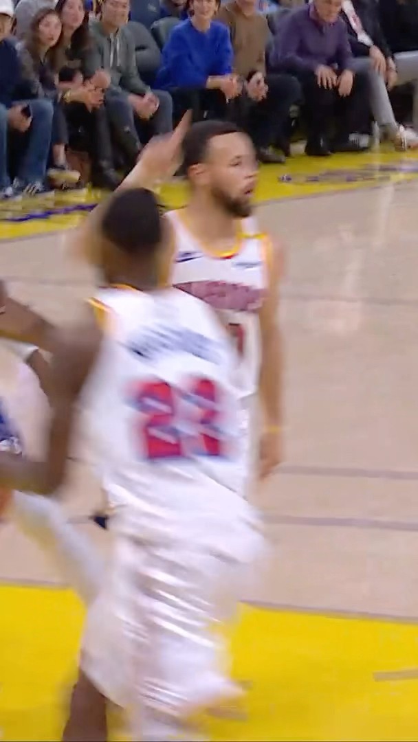 Steph knew it was a bucket ?