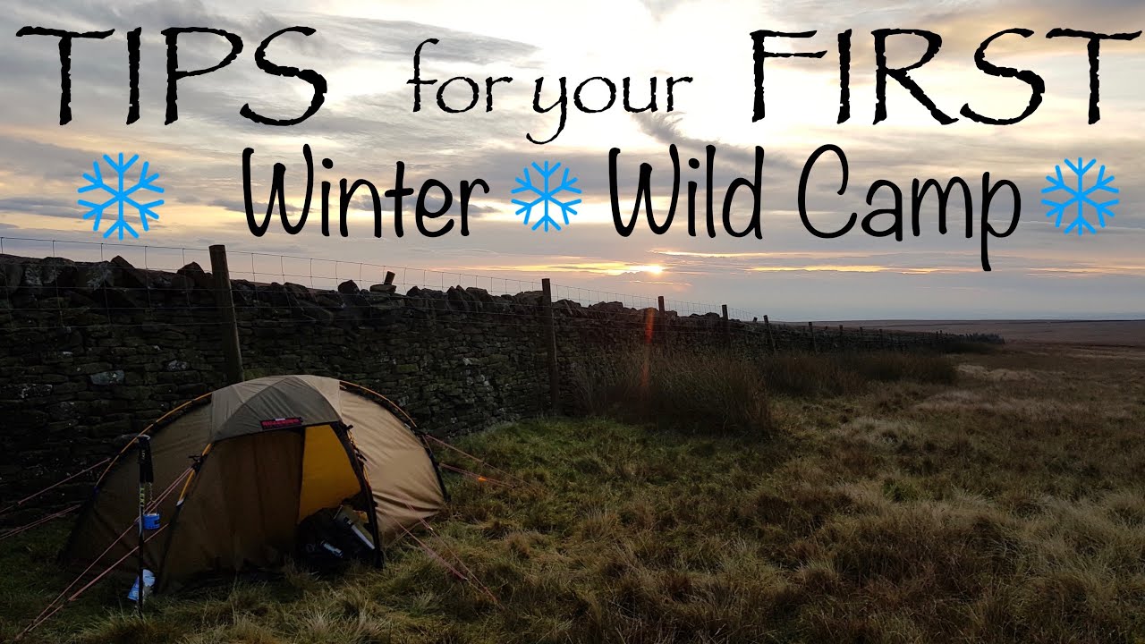 Tips For Your First WINTER Wild Camp | Below Zero on Pendle Hill