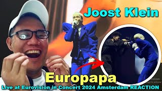 Joost Klein - Europapa - Live at Eurovision in Concert 2024 Amsterdam REACTION