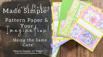 Card Making Made Simple | Simplicity Series 6x6 Paper Pad