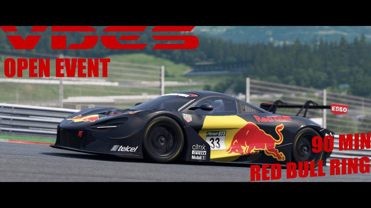 VDES OPEN EVENT | 90MIN OF RED BULL RING, ЗАТЕМ В ДРУГИЕ СИМЫ — 