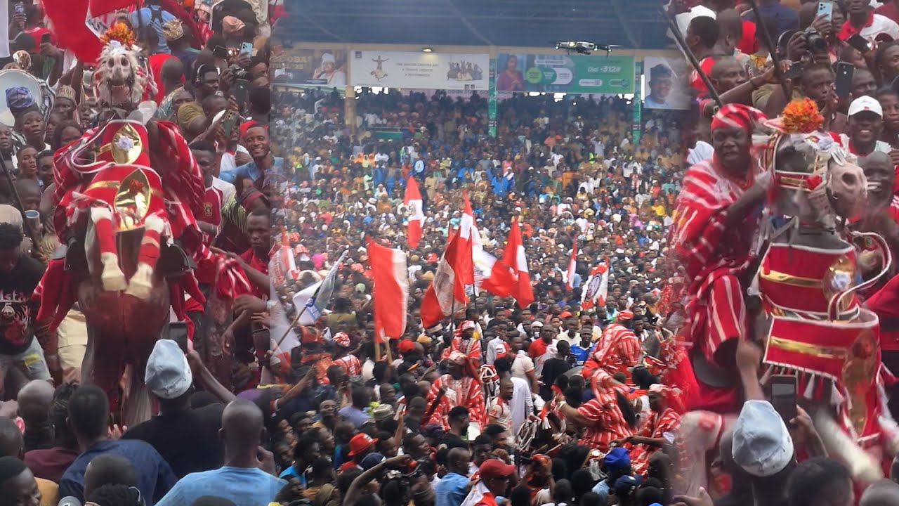 THE BALOGUN KUKU FAMILY ENTRANCE (IN BRIEF) AT OJUDE OBA FESTIVAL  2025