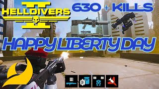 Helldivers 2, Killing Terminids For Liberty Day Full Clear Solo Super Helldive