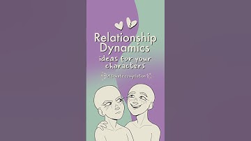 a compilation of character dynamics 2 👥#writing #oc #originalcharacter #art