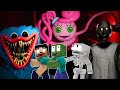 Mommy Long Legs and Huggy, Granny is Controlling them - Monster School - Minecraft Animation