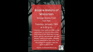 Bizarre History of Wisconsin - Strange Stories from Our Past