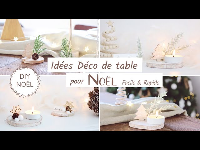 Table de Noël : nos idées de décoration en vidéos et photos - Femme Actuelle