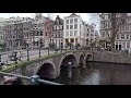 Amsterdam Live Walk around Streets and Canals