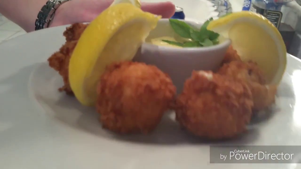 Lobster cream cheese poppers with sirracha hollandaise dip! Yeap