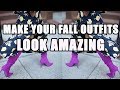 HOW TO MAKE FALL OUTFITS LOOK COOL