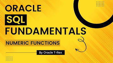 Oracle SQL How to use Numeric Functions (ROUND, TRUNC, FLOOR, CEIL, MOD) Part 2 - Lesson 39