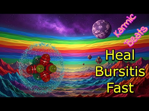 285 Hz Bursitis Healing | Binaural Beats & Subliminal Affirmations