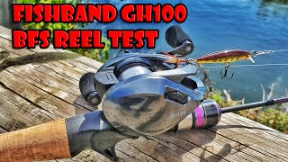 First Cast Testing Fishband GH100 BFS Fishing Reel screenshot 2