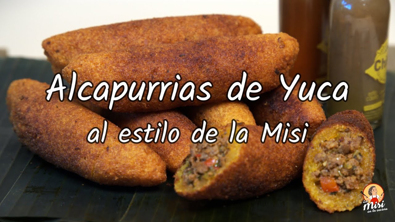 Alcapurrias de Yuca y Carne