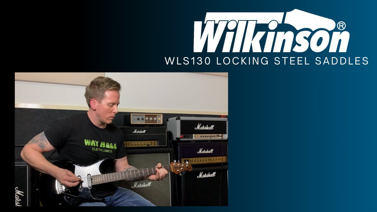 Wilkinson WLS130 Locking Steel Saddles | Music Man Luke III