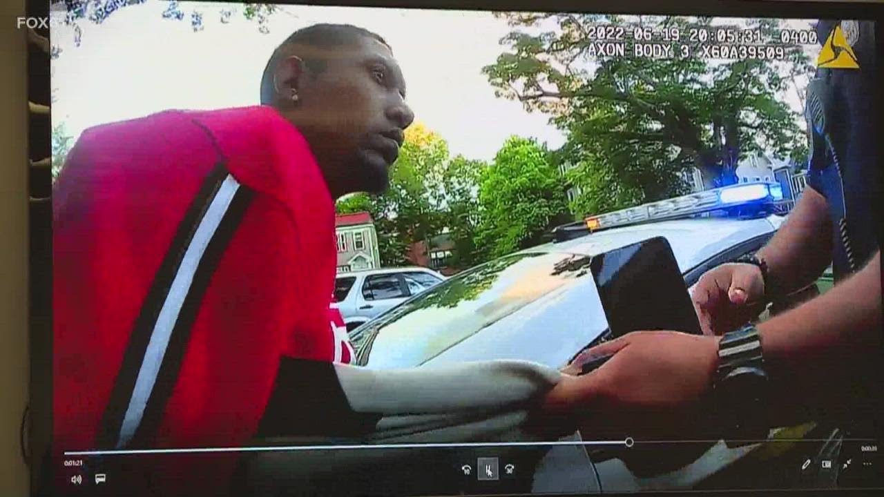 New Haven police release footage of man arrested who was injured - YouTube